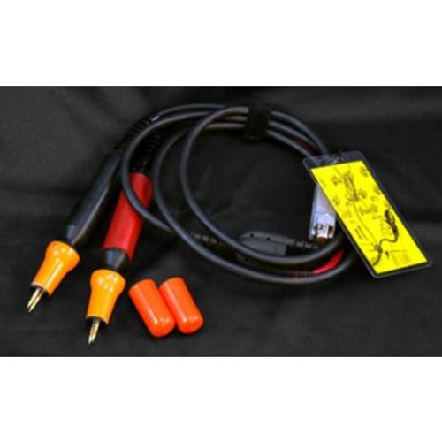 MIDTRONICS C087 DuraProbes cable assembly with 5" probes and 2" openings to attach to large battery terminals.