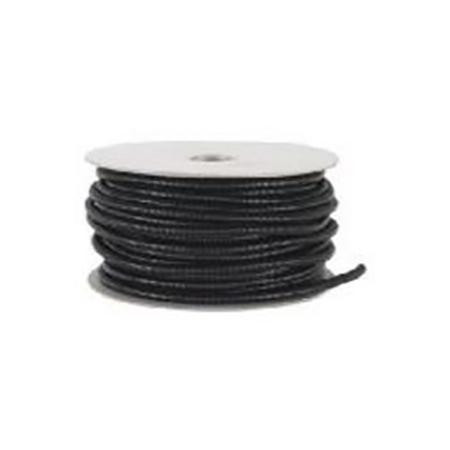 VENTEV 1/4" x 1000' Black split loom tubing for protecting wires, hoses, cables, and tubing from abrasion, abrasion, vibrations and friction.