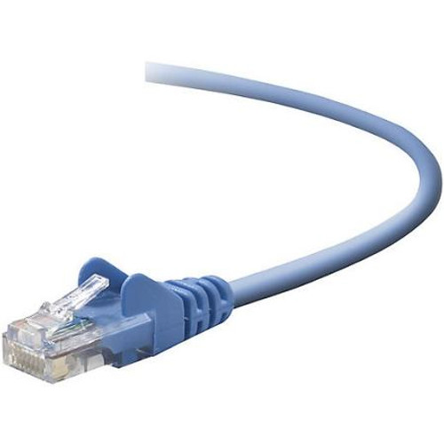 SIGNAMAX 1.5 foot CAT 6 patch cable made of twisted pair cable w/RJ45 plug on each end. Molded ends. Snag proof. Blue jacket. Full p/n: C6B-121BU-1.5FB-BU