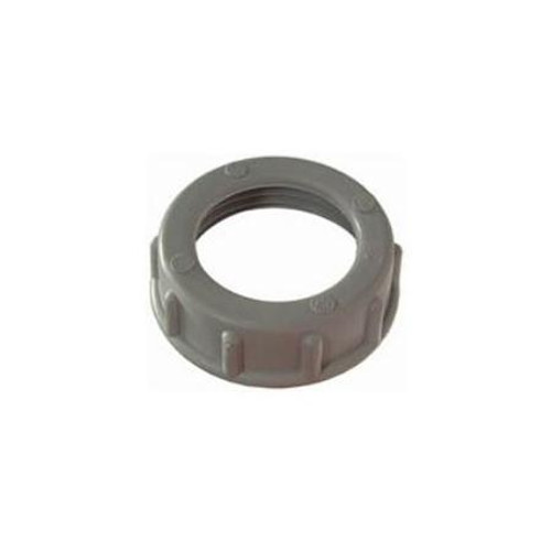 RACO 2" Threaded plastic conduit bushing.