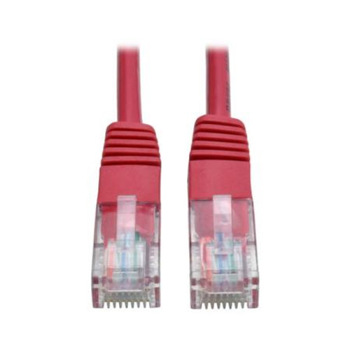 Cat5e 350MHz Patch Cable (RJ45 M/M) - Red, 6'