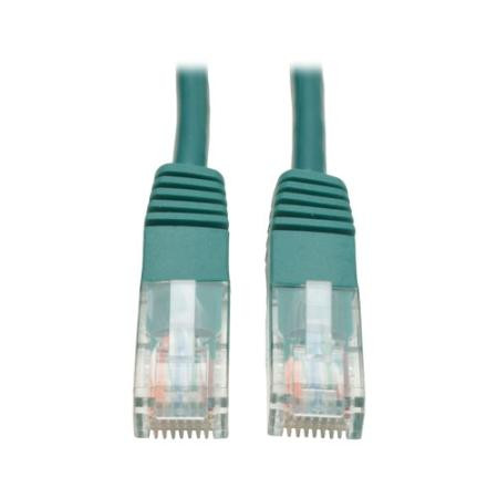 Cat5e 350MHz Patch Cable (RJ45 M/M) - Green, 1'