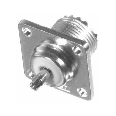 RF INDUSTRIES UHF Female (Jack) 4 hole flange with solder cup.