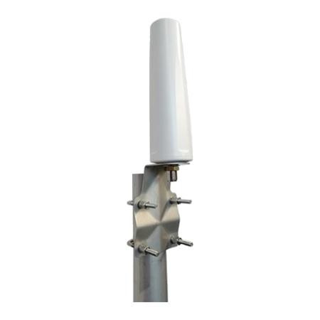 PULSE/LARSEN 5G-FR1, WiFi-6E. White Radome Omni Antenna 617-960/1450-7125 MHz, Direct N Female