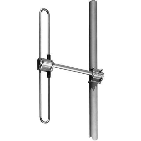 KATHREIN SCALA 238-336 MHz broadband dipole antenna, broad pattern, anodized, triple laminated dipole, extreme weather design, DC ground