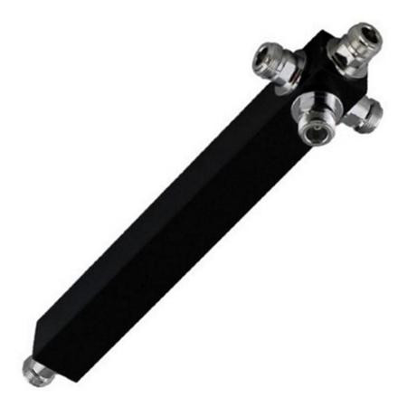 SKU VEN-4WHP-360-NF | Ventev 350-6000MHz 4-way Power Splitter Reactive Type, Low PIM -161dBc 300W, N-Female Connectors Ideal for Indoor/Outdoor IP65