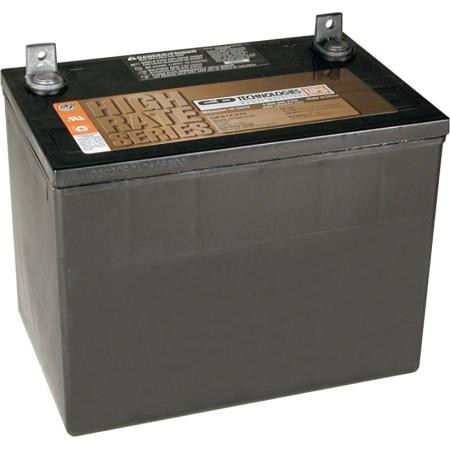 TRIPP LITE 12V 75 Ah sealed lead acid battery. Used in BC2000LAN (qty 2), BC4000LAN (qty 4), and OMNI2000INT (qty 2).
