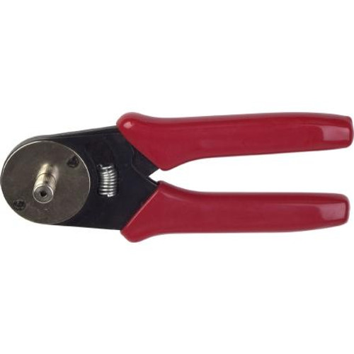 RF INDUSTRIES Center Pin Crimp Tool for BNC, TNC , PL11, Miniature & D-Sub Contacts creates 4 position/3 rows if indents. For pins smaller than .042".