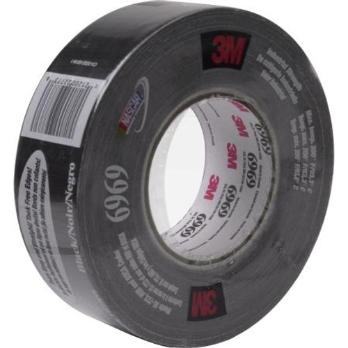 3M Duct Tape. 2" x 60 Yards cloth duct tape. Black. .