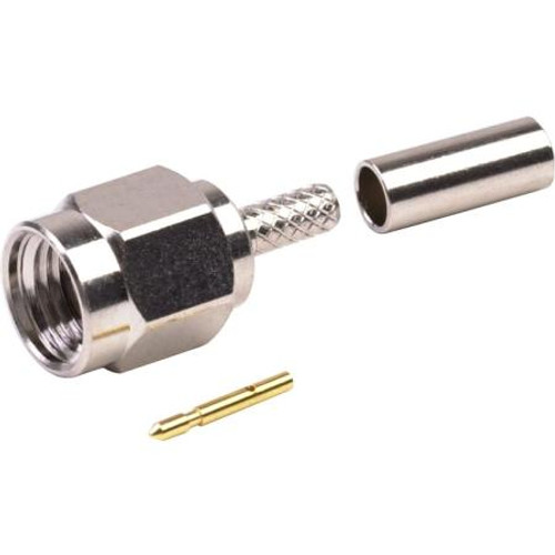 RF INDUSTRIES SMA male connector for RG174, 188, 188A and 316 cables. .