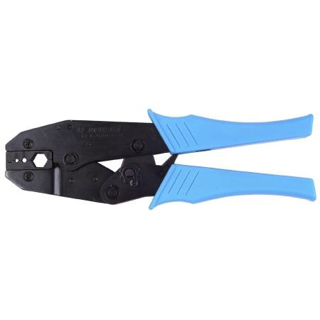 RF INDUSTRIES Crimp Tool W/die Includes die set with .100", .128" & .429" cavities. This combination will crimp RG8, 9913, Ultraflex & Andrew braided.