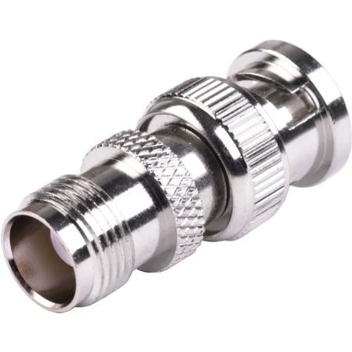 RF INDUSTRIES TNC female to BNC male straight adapter. .