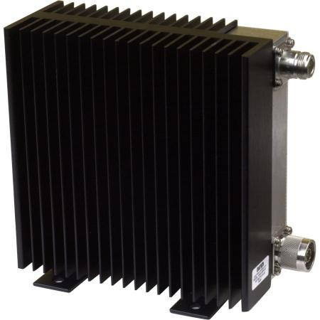 BIRD RF coaxial attenuator. 100 watts. 3dB nominal attenuation. N male to N female connector. .