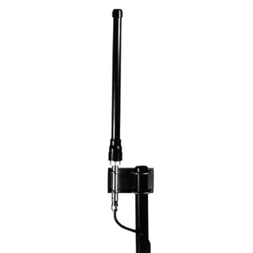 MOBILE MARK 1850-1990 MHz fiberglass antenna. 6.85dB/9dBi gain, 25 watts. Fiberglass radome. N/female connector. Hardware included to mount to 2" pipe.