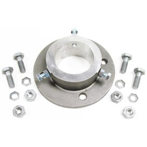 ROHN thrust bearing. Used on 18473 top section or 98481 top plate for top mounting 3" OD antenna support pipe. .
