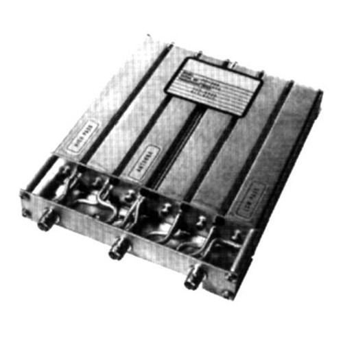 SINCLAIR 440-480 MHz Mobile Duplexer. Notch (reject) type. Six cavity. 5 MHz separation. BNC/female conns. *TESSCO tune or field tune