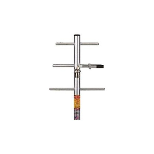 LAIRD 806-896 MHz 6dB aluminum finish yagi. 3 element. 300 watt. 50 ohms. Direct N female termination. Stainless steel mounting hardware included.