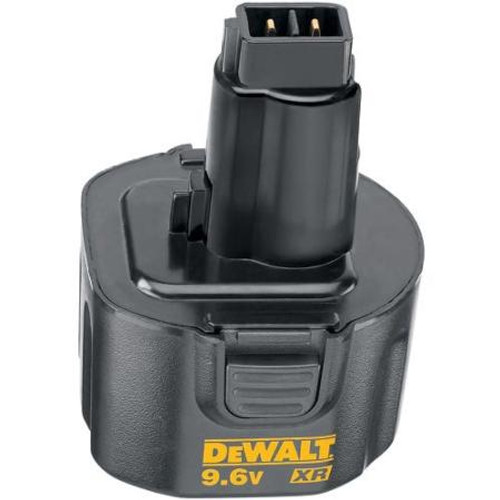 DEWALT XR pack battery for 9.6 volt cordless tools. Features 25% more run time than standard packs. Rated for 1200 charge cycles. 1.7Ah. 2 yr warranty.