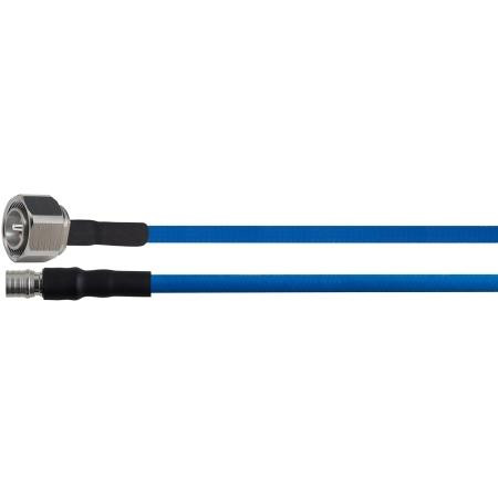 VENTEV BY RF INDUSTRIES 40 ft TFT-401-LF low-PIM coaxial cable assembly with 4.3-10 Male Straight to QMA Male Straight.