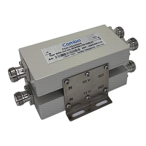 Power Splitter, Wilkinson 2way Dual, 555-6000MHz, PIM -153dBc, N-F