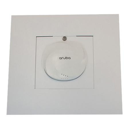 SKU V3-ID-CTEN-635 | Ventev Ceiling Tile Encl. for Aruba 635 Access Point. Incl. Ceiling Tile Encl. Base, 635 Door, 2ft T-Bar Strip, Hanger Wire, Locknut, and Firestop Grommet