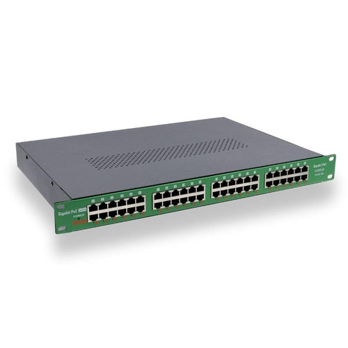 24 Port Active PoE Injector with 48 Volt Output and 700 Watt Budget