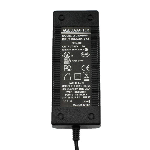 56 Volt 120 Watt UL/FCC Certified DC Power Supply