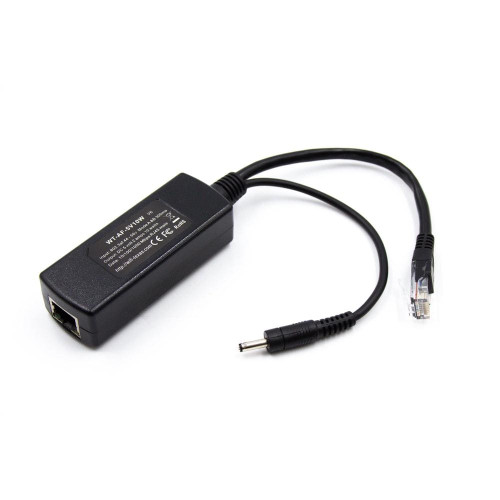 5 Volt DC Splitter/Adapter to Convert Gigabit PoE for Non-PoE Devices