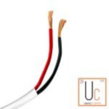 Unified Copper UC-A162WH500 500ft 16/2 Audio Cable 16 AWG Wht