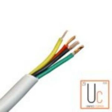 Unified Copper UC-A224WH1000-STRANDED 1000ft 22/4 Security Cable 22 AWG Wht