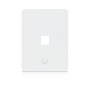 Ubiquiti UACC-WP-Keystone-V-1P Vertical Universal Paintable Keystone Wall Plate 1-Port 4Pk