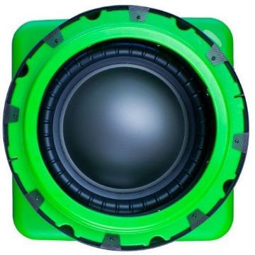 TruAudio ST-12PRO 12in SubTerrain Subwoofer PRO Green