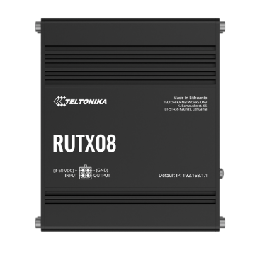 Teltonika RUTX08000200 Industrial Cellular Router 4G/3G/2G Cat4 WiFi Dual SIM Auto Failover WAN Fail