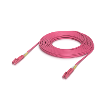 Ubiquiti UACC-OFC-M2-LULU-15M OM4 Duplex LC UPC Fiber Patch Cable 15m