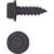 HAINES PRODUCTS #8 x 3/4" hex washer head screw. Black coated to inhibit rust Packed 1000 per box. .