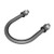 COMMSCOPE Galvanized U Bolt for 2-3/8" pipe. Size 1/2" diameter, 2-1/2" throat, 4" length, 2" thread. Comes with nuts and lock washers.