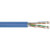 Ventev Cat6 Booted Patch Cable 1 ft length with Blue Jacket .