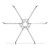 COMMSCOPE Adjustable Monopole V- Stabilizer Kit 3- Sector with Ring mount -pipe not included. .
