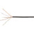 Ventev Cat6 UUTP Outdoor Bulk Network Cable 1000 ft. Ships on Reel. Black jacket. .