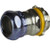 HUBBELL 1 in. EMT Raintight Compression Connector, Uninsulated. Steel construction ensures mechanical protection.