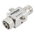 POLYPHASER 4.3-10-Male to 4.3-10-Female Low PIM Quarter Wave Protector, 555MHz to 4GHz .