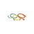 CABLES UNLIMITED 2 Meter Multimode Duplex LC/UPC-LC/UPC OM3 Fiber Patch Cord .