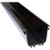 COMMSCOPE FiberGuide Straight Solid Channel, 100 mm x 100 mm (4 in x 4 in), 1.83 m (6 ft) length, black .