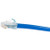 COMMSCOPE Uniprise Ultra 10 Category 6A U/UTP Patch Cord, Snagless, Blue Jacket, 3 feet .