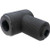 GAMMA Right angle silicone boot for 7/16 DIN connectors, (JMA compatible) to 1/2? standard cable .