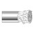 BELDEN 24AWG Multi-Conductor Low Inductance, Pr#18 Cable, Bare Copper, Black, 300V .