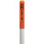 GRAINGER Utility Dome Marker, Overall Height: 72 in. Round, Thermoplastic, Orange/Black/White .