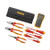 FLUKE 117 Electrician's Multimeter & Insulated Hand Tools Starter Kit with Roll Up Pouch. .