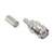 TIMES TNC-Female (jack) reverse polarity crimp connector, non-solder pin, no braid trim