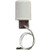 SKU M6060060O1D43620E | TERRAWAVE 6dBi WiFi 6E MIMO Omni Antenna with 4x 36" pigtails with RPSMA Male Connectors and L-Bracket for Wall and Pole/Mast Mounting